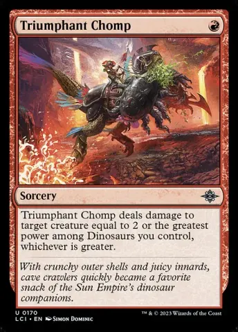 Triumphant Chomp · 170