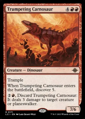 Trumpeting Carnosaur · 171