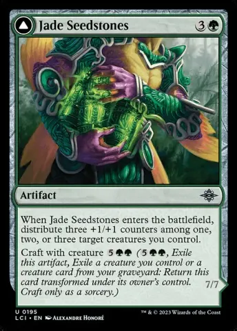 Jade Seedstones // Jadeheart Attendant · 195