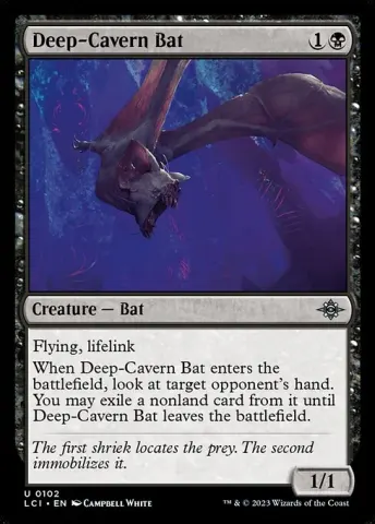 Deep-Cavern Bat · 102