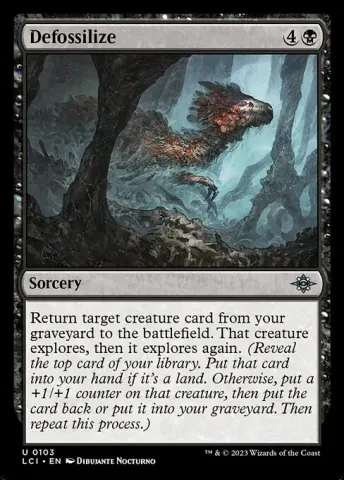 Defossilize · 103