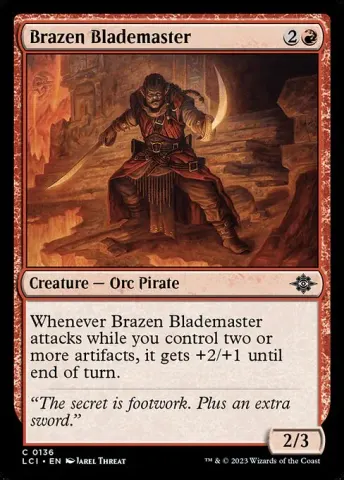 Brazen Blademaster · 136