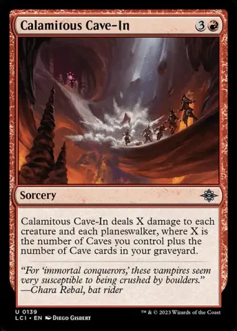 Calamitous Cave-In · 139