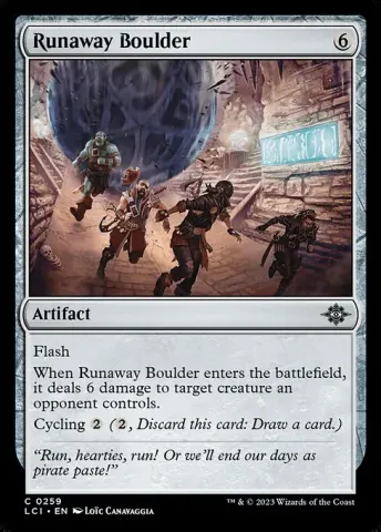 Runaway Boulder · 259
