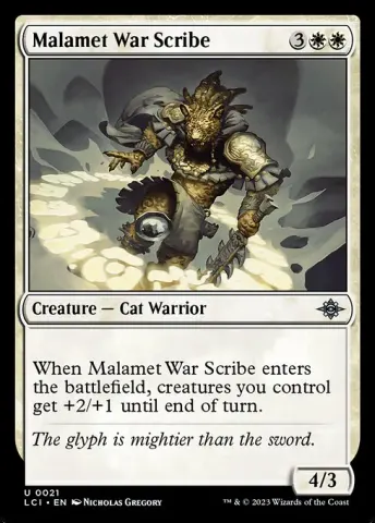 Malamet War Scribe · 21