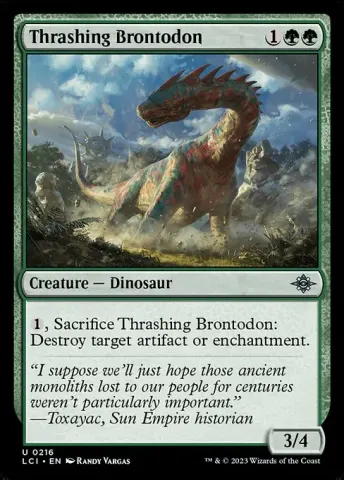 Thrashing Brontodon · 216
