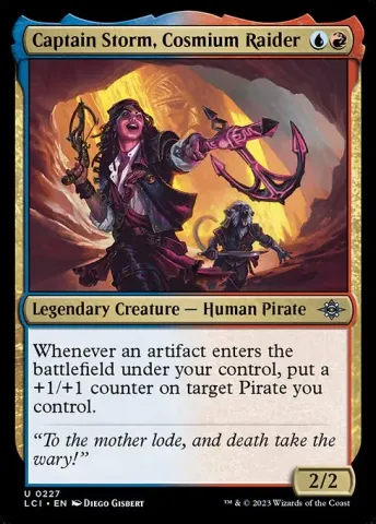 Captain Storm, Cosmium Raider · 227
