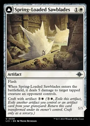 Spring-Loaded Sawblades // Bladewheel Chariot · 36