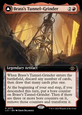 Brass's Tunnel-Grinder // Tecutlan, the Searing Rift · 373