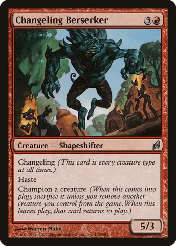 Changeling Berserker · 160