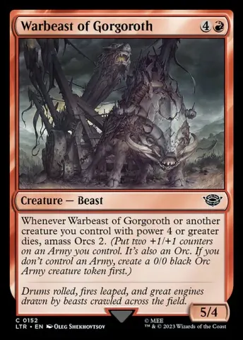 Warbeast of Gorgoroth · 152