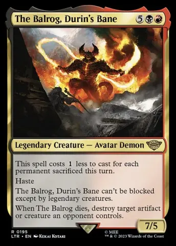 The Balrog, Durin's Bane · 195