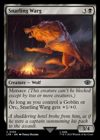 Snarling Warg · 109