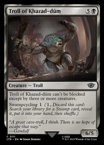 Troll of Khazad-dûm · 111