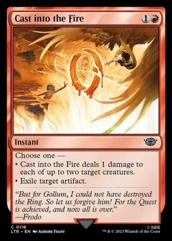 Cast into the Fire · 118