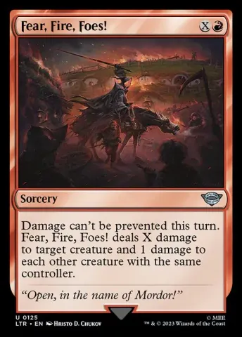 Fear, Fire, Foes! · 125
