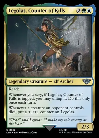 Legolas, Counter of Kills · 212