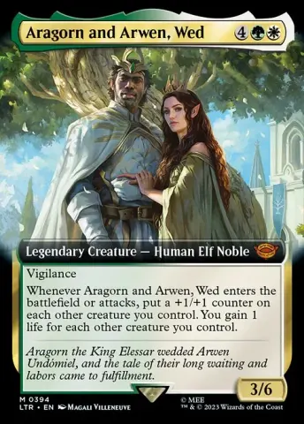 Aragorn and Arwen, Wed · 394