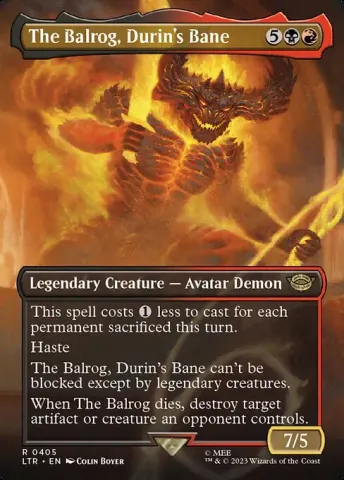 The Balrog, Durin's Bane · 405