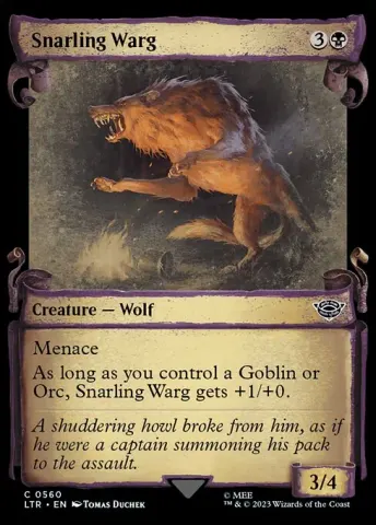 Snarling Warg · 560