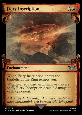 Fiery Inscription · 577
