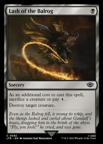 Lash of the Balrog · 92