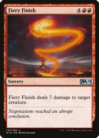 Fiery Finish · 140