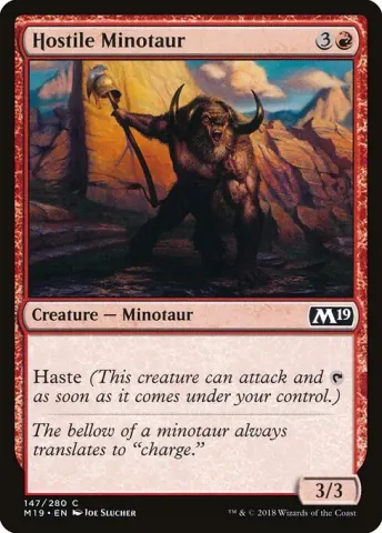 Hostile Minotaur · 147