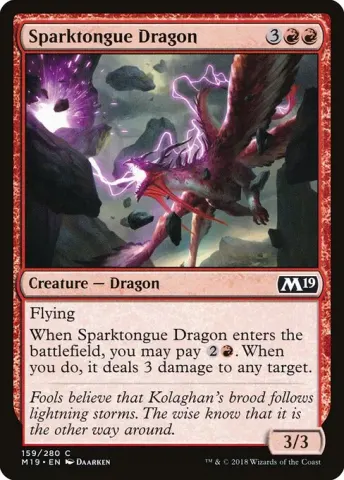 Sparktongue Dragon · 159