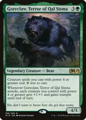 Goreclaw, Terror of Qal Sisma · 186