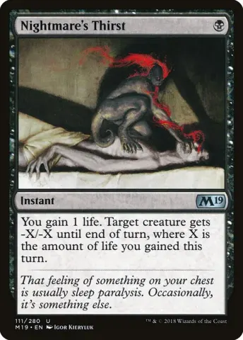 Nightmare's Thirst · 111