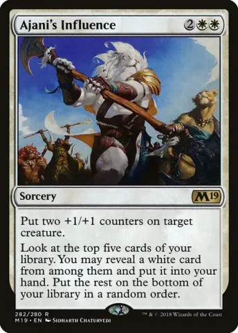 Ajani's Influence · 282