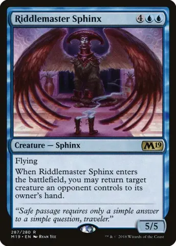 Riddlemaster Sphinx · 287