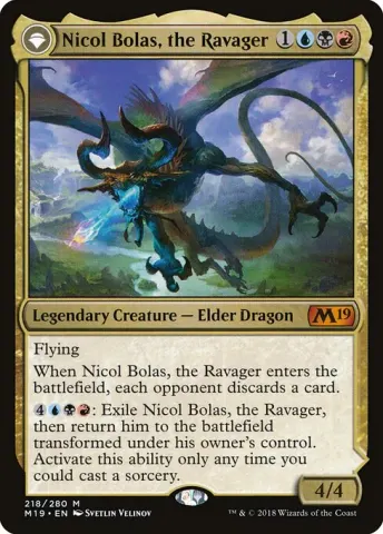 Nicol Bolas, the Ravager // Nicol Bolas, the Arisen · 218