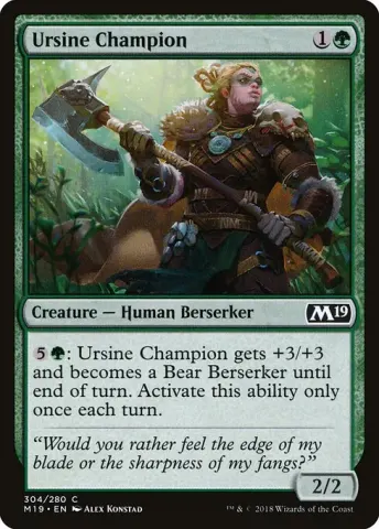 Ursine Champion · 304