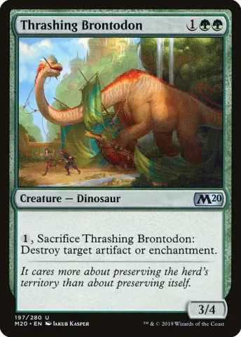 Thrashing Brontodon · 197