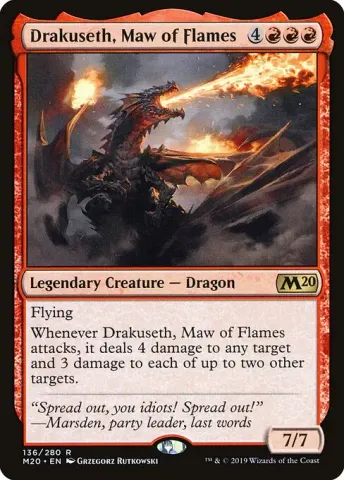 Drakuseth, Maw of Flames · 136