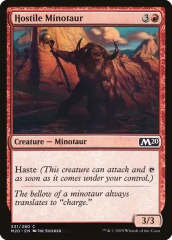Hostile Minotaur · 331