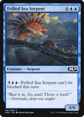 Frilled Sea Serpent · 61