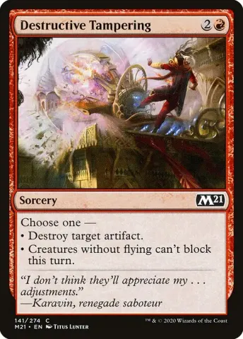 Destructive Tampering · 141