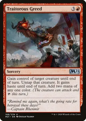 Traitorous Greed · 166