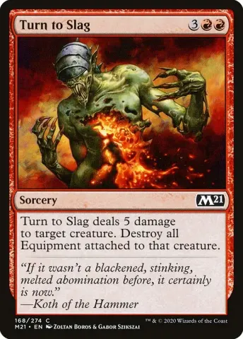 Turn to Slag · 168