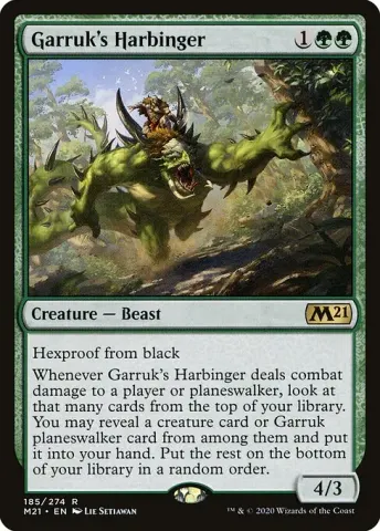 Garruk's Harbinger · 185