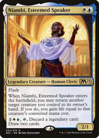 Niambi, Esteemed Speaker · 222