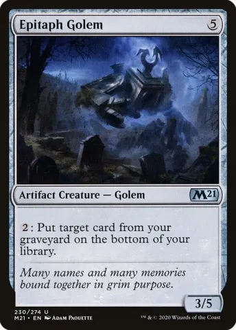 Epitaph Golem · 230