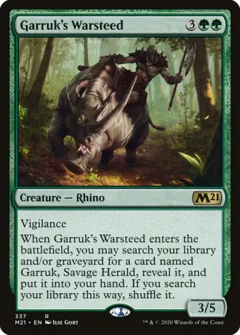 Garruk's Warsteed · 337