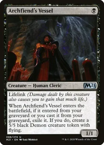 Archfiend's Vessel · 88