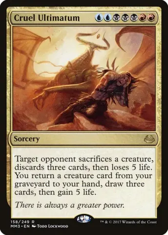 Cruel Ultimatum · 158