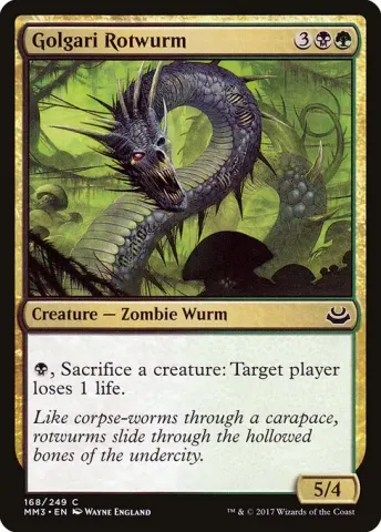 Golgari Rotwurm · 168