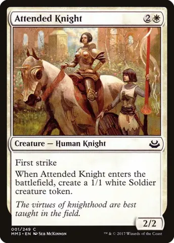 Attended Knight · 1